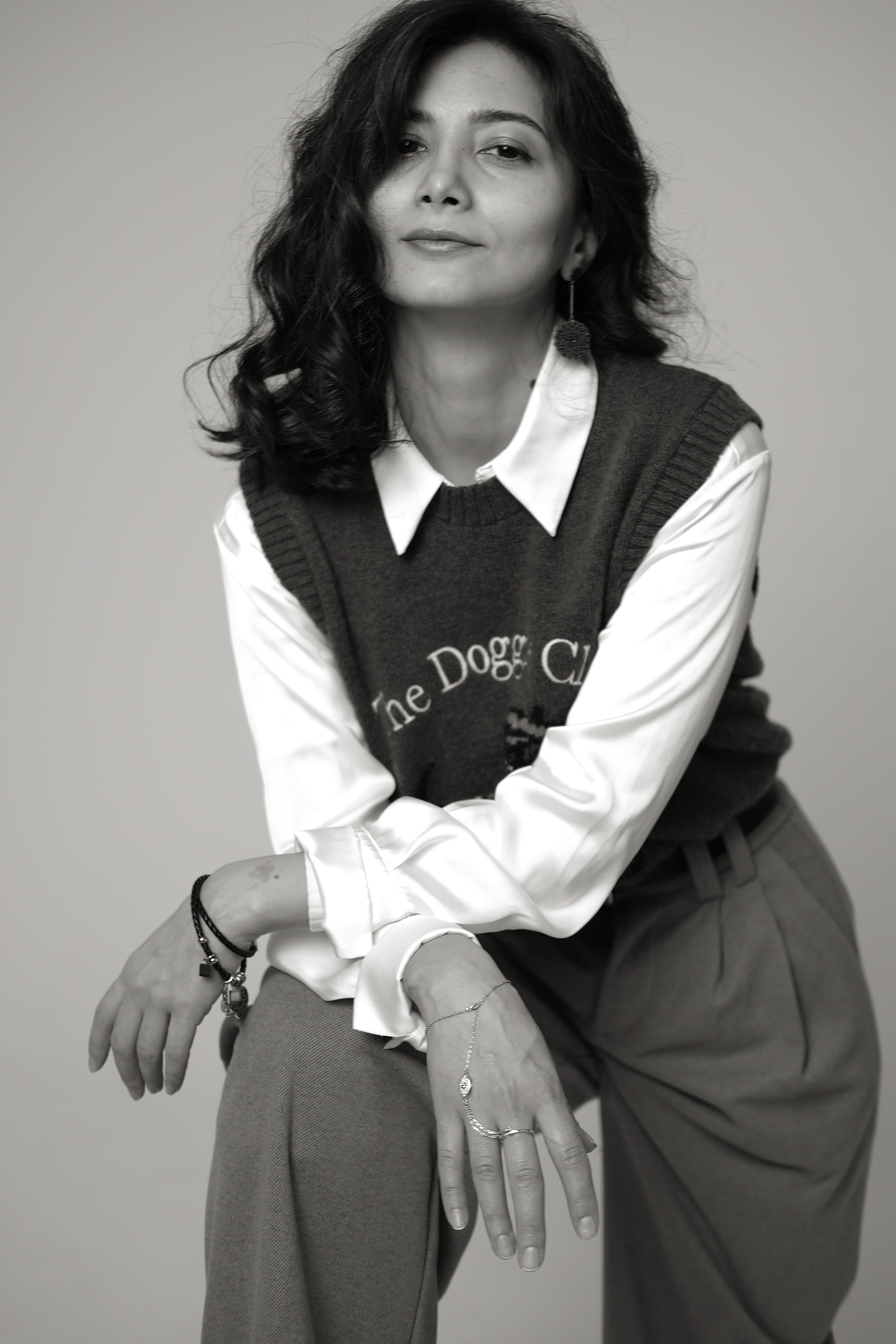 Nazrin in the studio