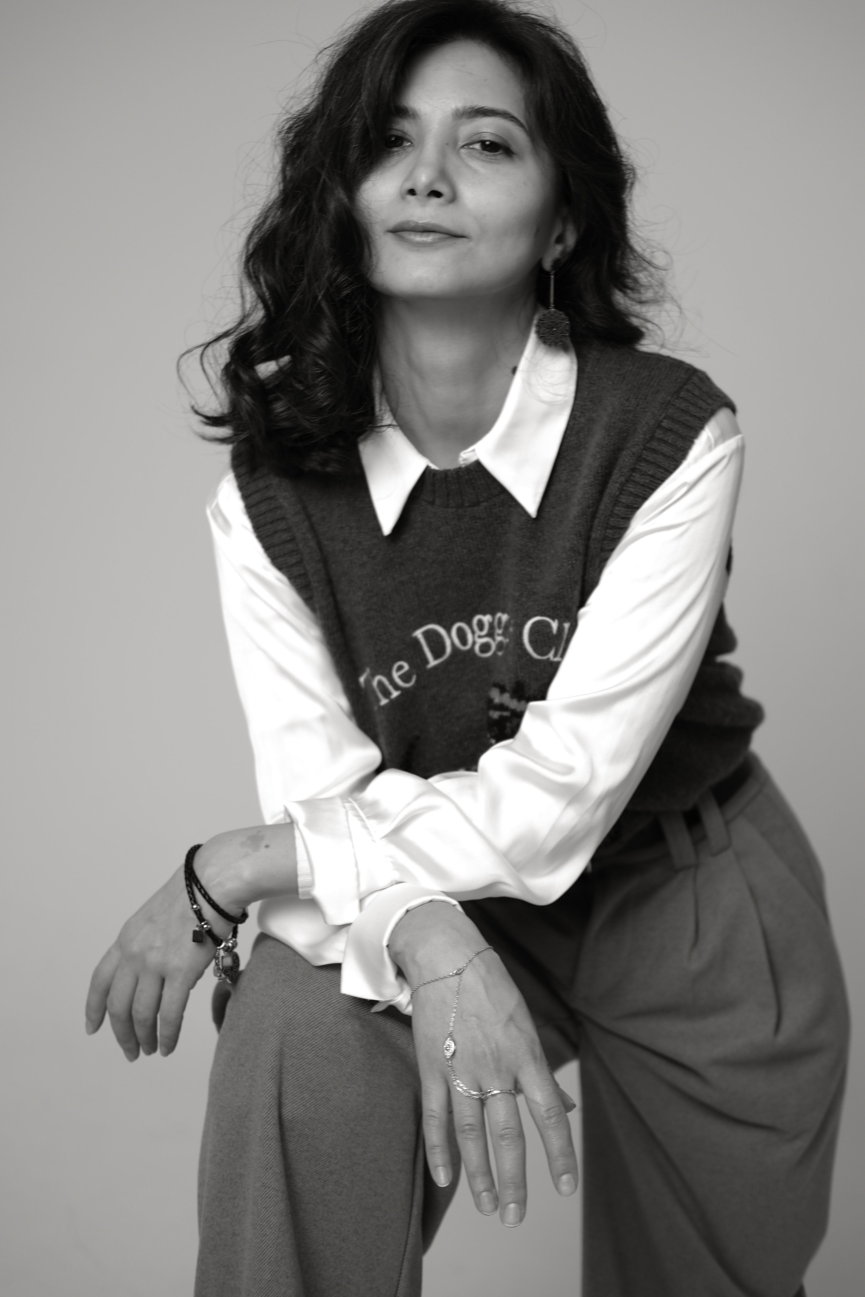 Nazrin in the studio